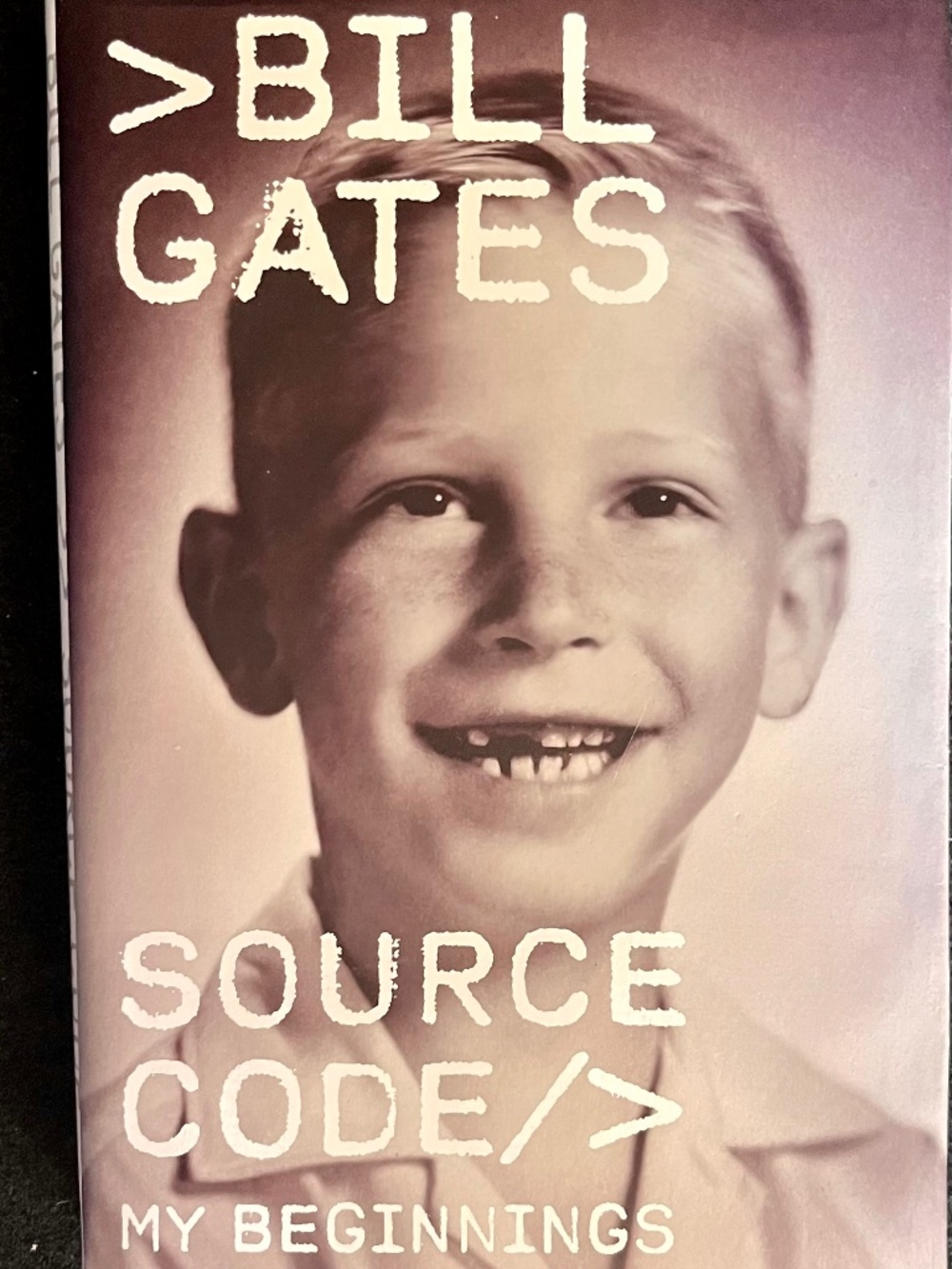 Bill Gates Autobiography- Source Code